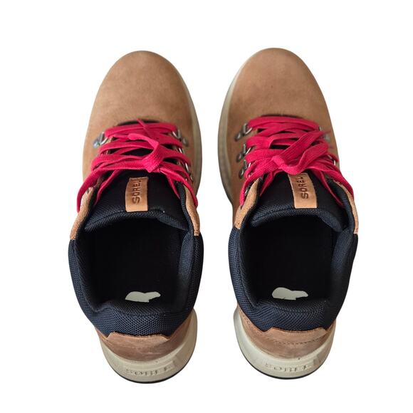 SOREL MENS MAC HILL LITE HIKER LOW WATERPROOF SNEAKER BROWN SZ 10 - Picture 6 of 7